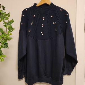 Vintage Embroidered Sweater